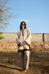 Latte Linen Coord Elegance