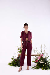 Merlot Tailored Set