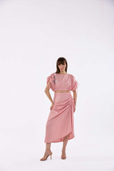 Aurora Drape Skirt Set