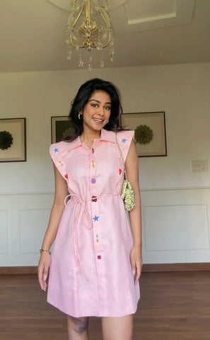 Maison Bloom Dress - Pink