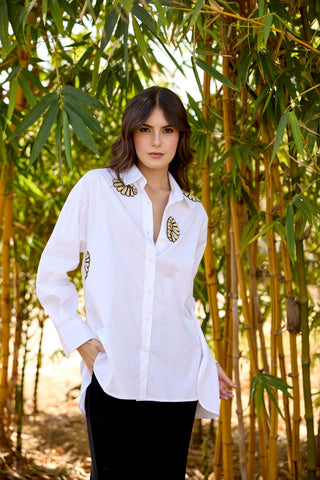 White Bloom Shirt