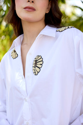 White Bloom Shirt
