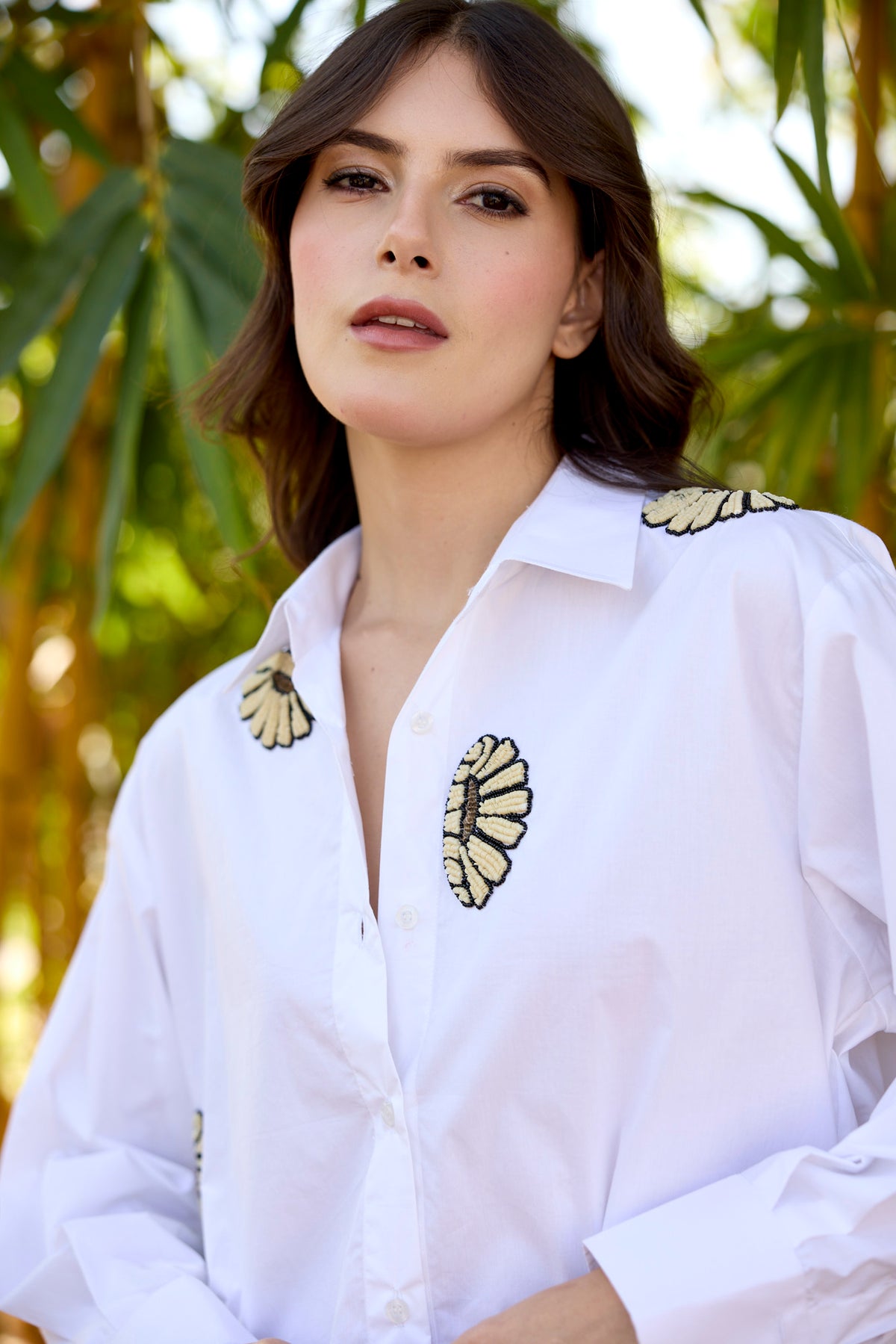White Bloom Shirt