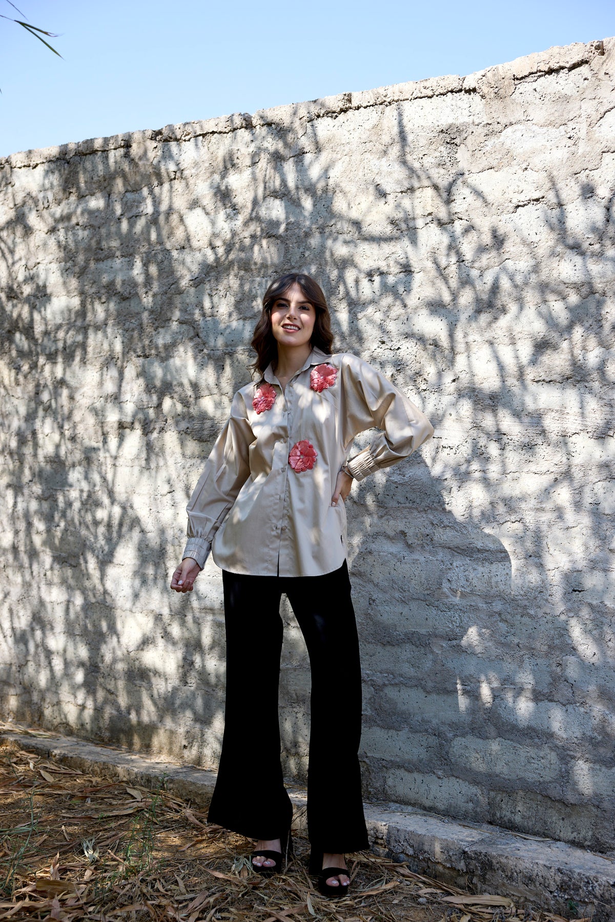 Citrine Blooms Shirt