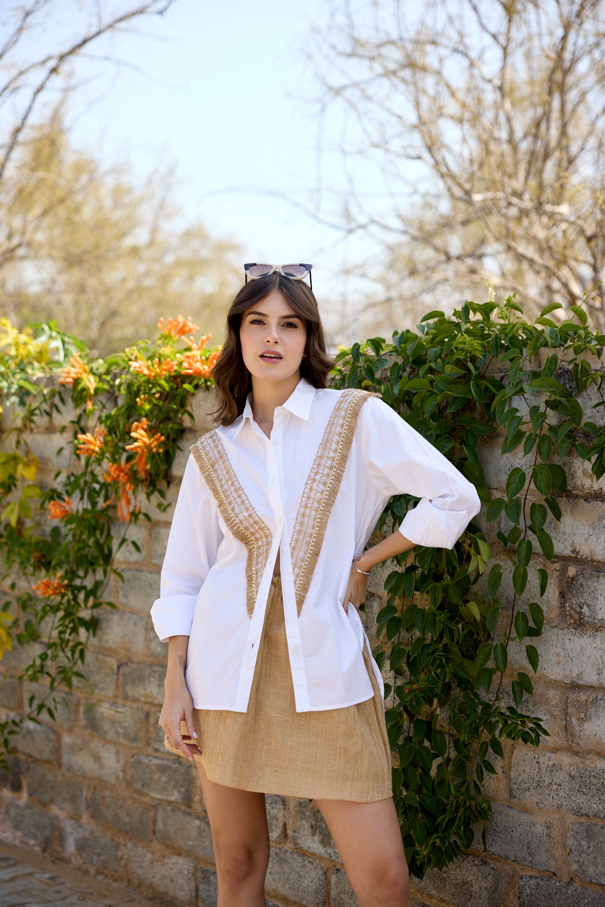 Bohemian White Shirt