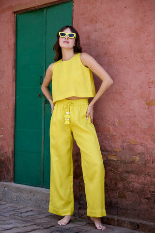 Daisy Daze Linen Set