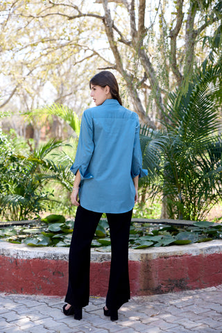 Serene Indigo Shirt