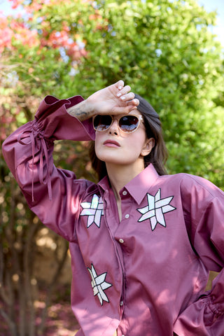 Drawstring Dazzle Shirt