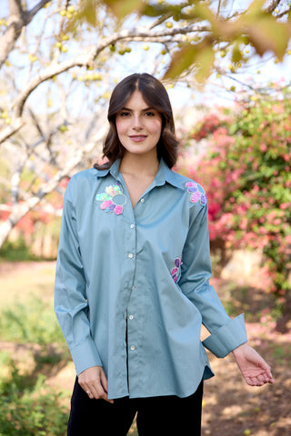 Gleaming Floral Shirt