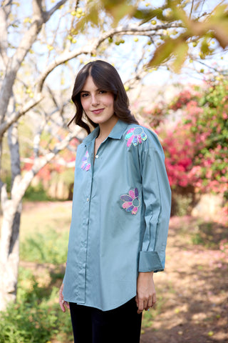 Gleaming Floral Shirt