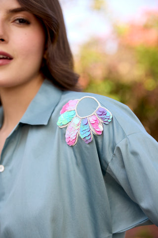 Gleaming Floral Shirt