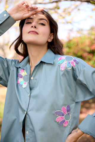Gleaming Floral Shirt