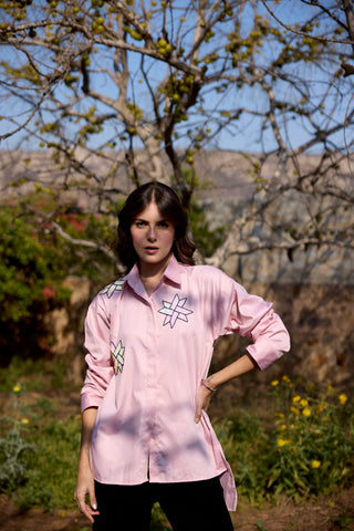 Shimmering Pink Shirt