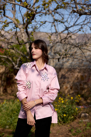 Shimmering Pink Shirt