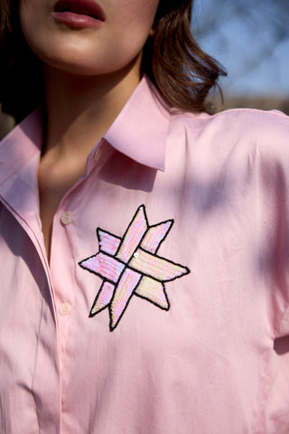 Shimmering Pink Shirt