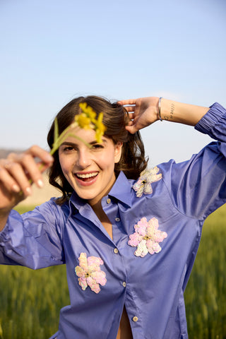 Whimsical Violet Shirt