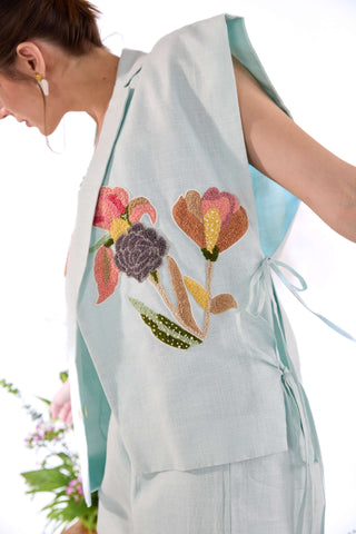 Reviera Bloom Gilet Set