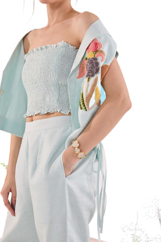 Reviera Bloom Gilet Set