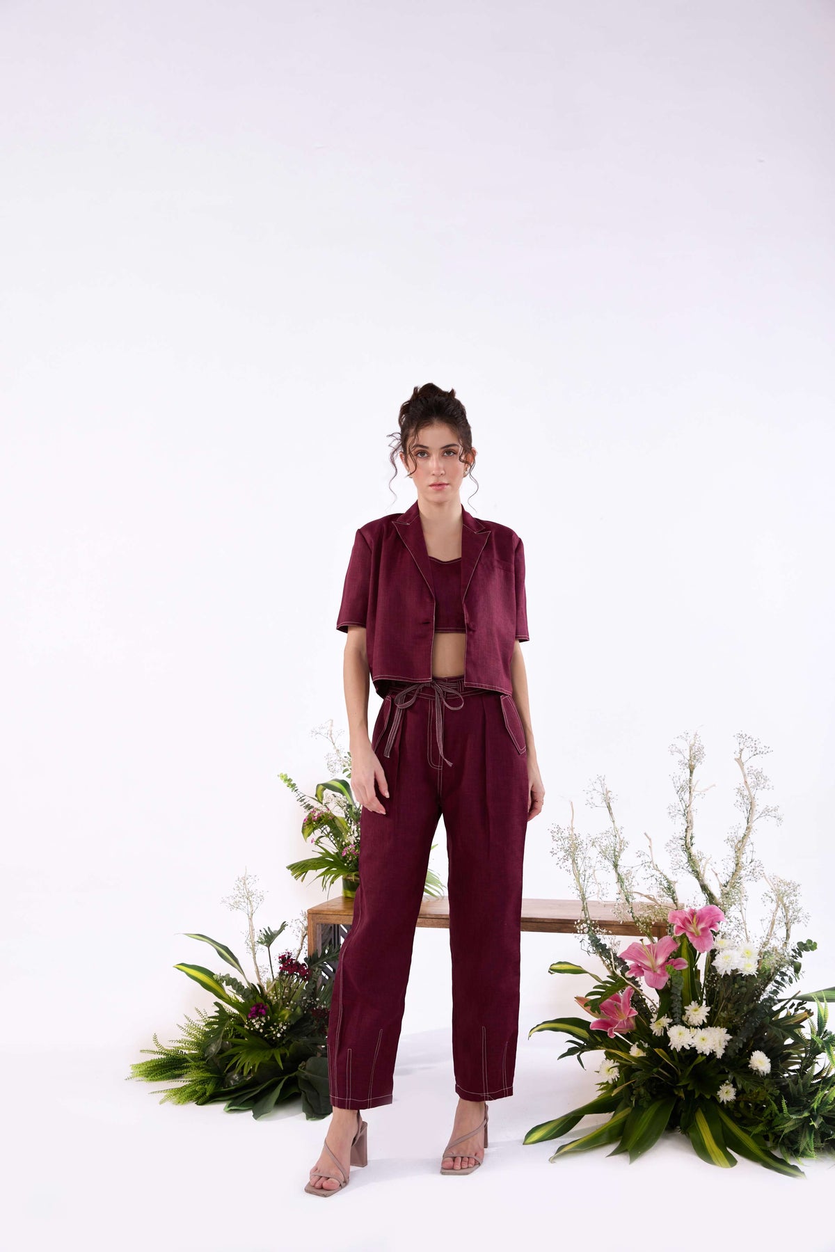 Merlot Tailored Set