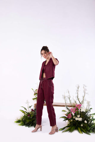 Merlot Tailored Set