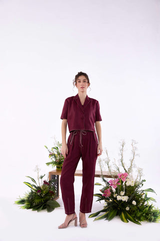 Merlot Tailored Set