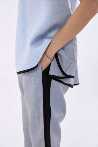 Misty Blue Co-ord Set