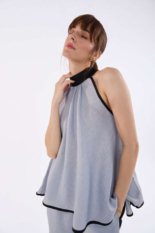 Misty Blue Co-ord Set