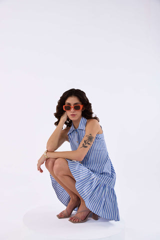 Lumière Stripes Dress