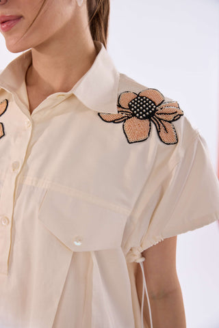Blanc Flora Dress