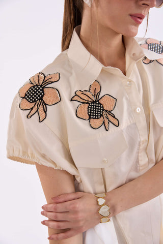 Blanc Flora Dress