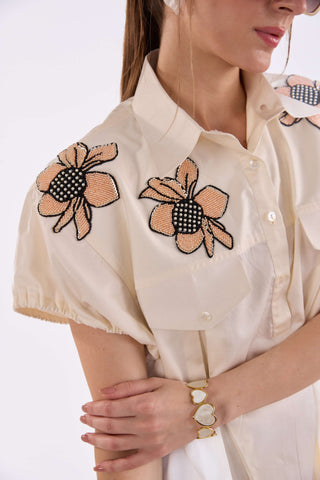 Blanc Flora Dress
