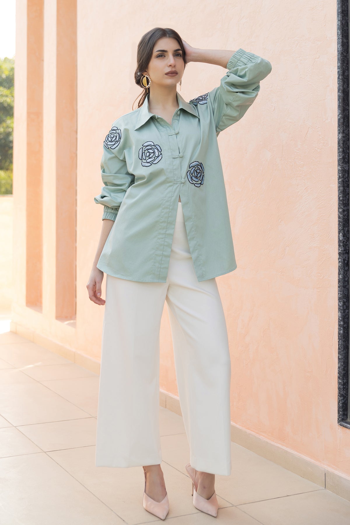 Bloom & Button Shirt