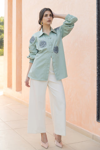 Bloom & Button Shirt