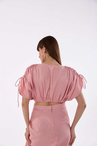 Aurora Drape Skirt Set