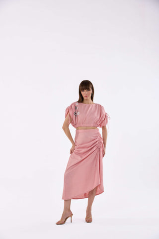 Aurora Drape Skirt Set