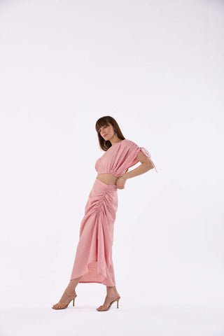 Aurora Drape Skirt Set