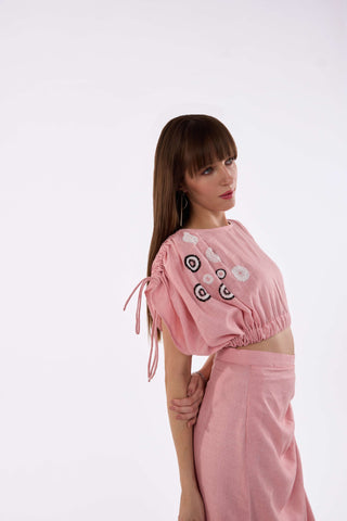 Aurora Drape Skirt Set