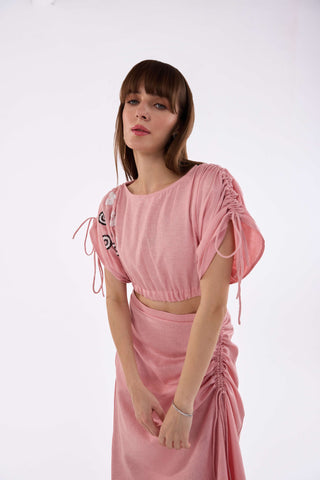 Aurora Drape Skirt Set